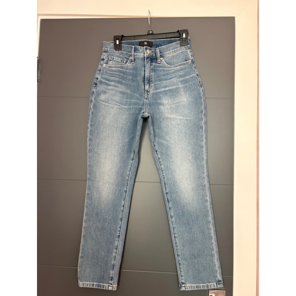 Banana Republic BR Jeans Womens Size 28 Blue Wash Straight Leg Denim‎ Pants